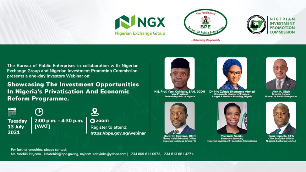Showcasing the Investment Opportunities in Nigeria's Privatisation and