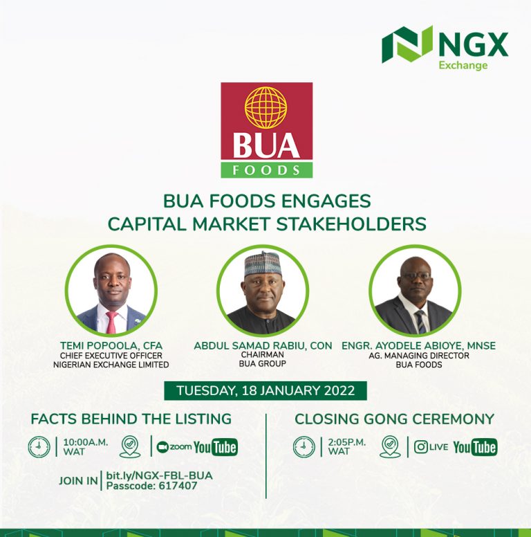 Bua Foods Plc Engages Capital Market Stakeholders - Nigerian Exchange Group