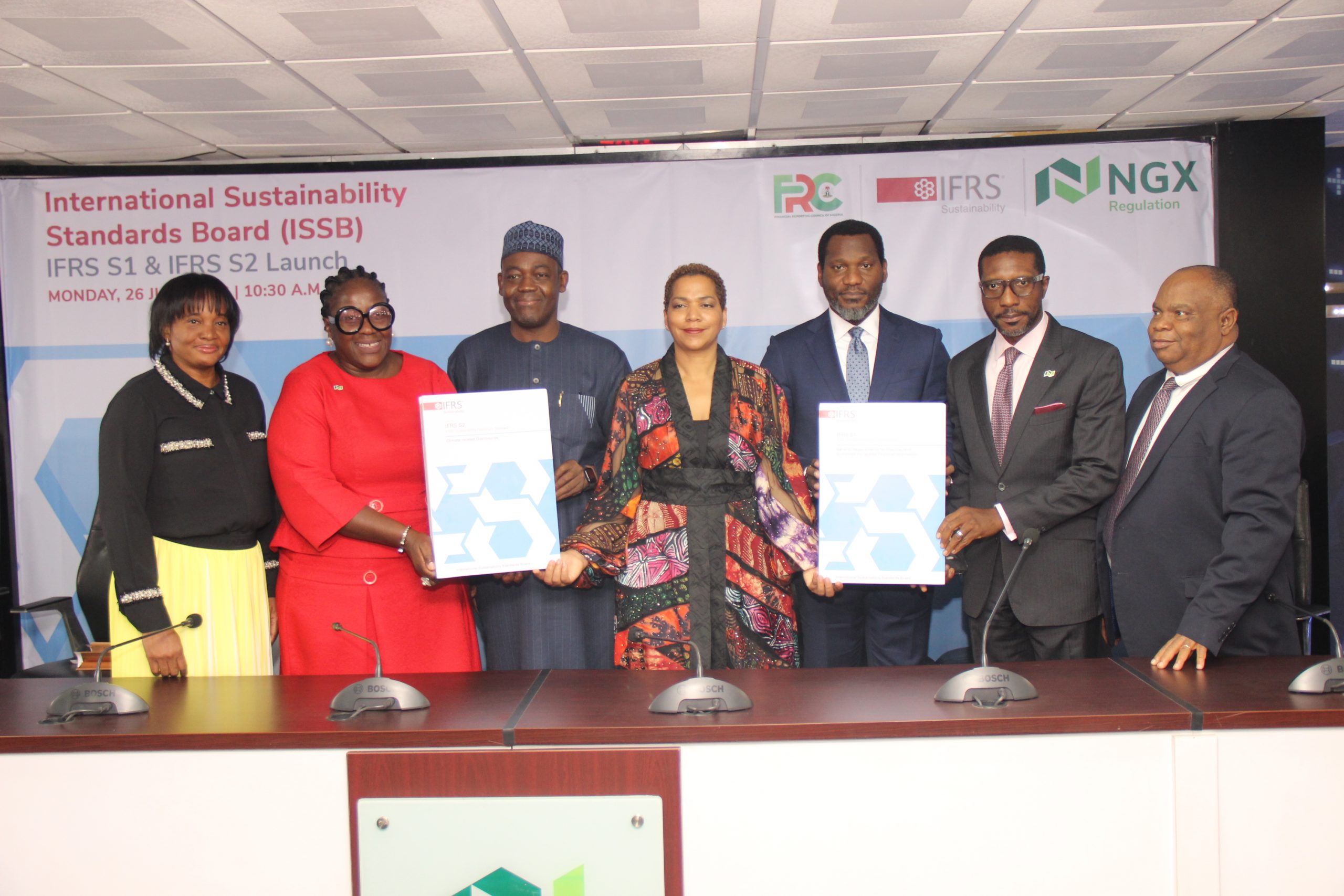 FRC, ISSB, NGX RegCo pioneer IFRS S1, IFRS S2 standards in Nigeria