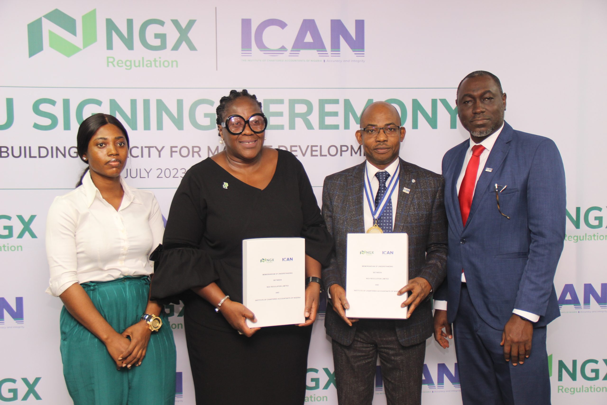 NGX RegCo, ICAN Sign MoU