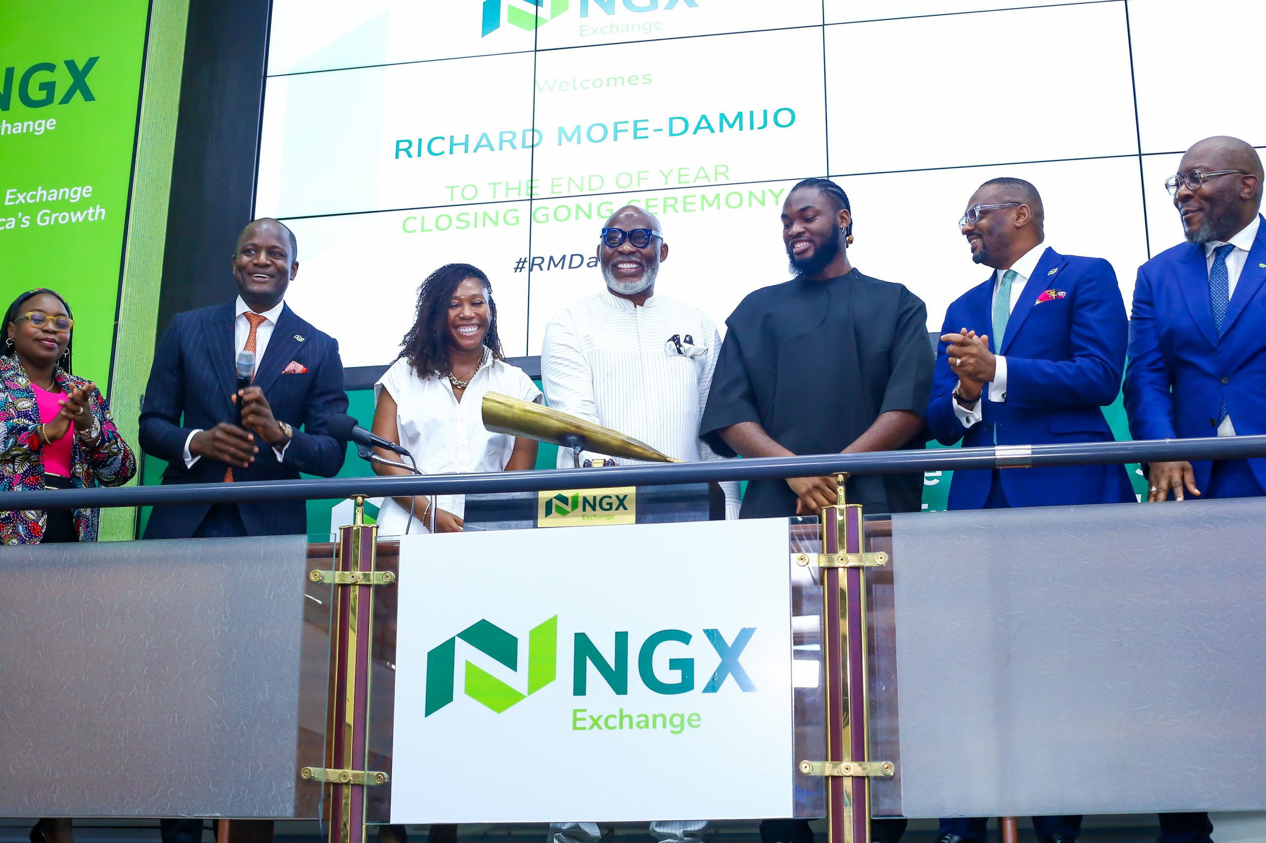 2023 Year End Closing Gong Ceremony with Richard Mofe-Damijo